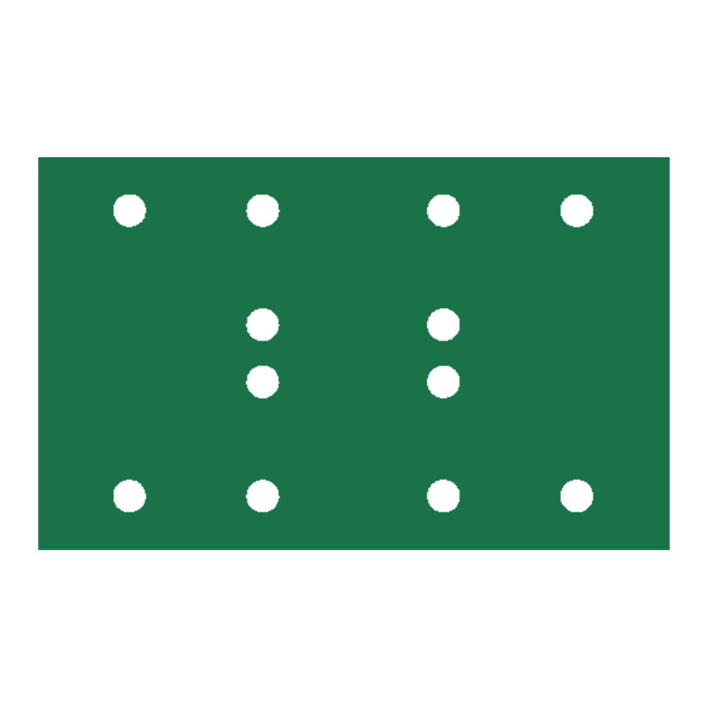 RUPES PROCUT Film Abrasive Sheet 80mm x130mm (3.15" x 5.1") - 12 Holes - P180 Grit *Box of 100pcs [9.45FB180]
