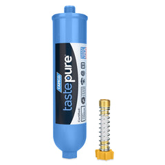 Camco Tastepure XL RV/Marine Inline Water Filter w/Flexible Hose Protector [40019]