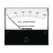 Load image into Gallery viewer, Blue Sea 8258 AC Analog Ammeter - 2-3/4" Face, 0-100 Amperes AC [8258]

