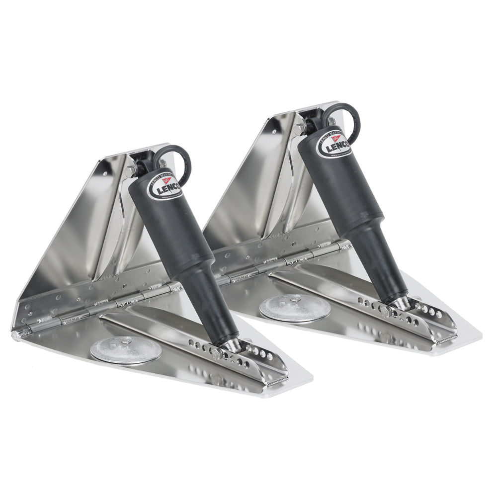 LENCO MARINE 18" X 12" HIGH PERFORMANCE TRIM TAB KIT - 12 VOLT - SING. ACTUATOR | 15049-101