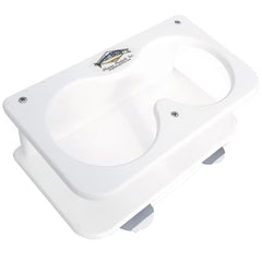 Deep Blue Marine Double Drink Holder w/Suction Cups [SMDH]