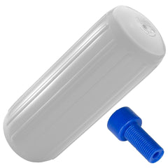 Polyform HTM-4 Fender 13.5" x 34.8" - White w/Adapter [HTM-4 WHITE W/AIR ADAPTER]