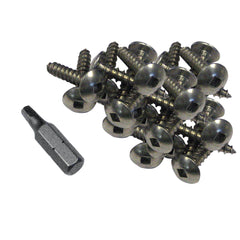 Dock Edge Stainless Steel Profile Fasteners 100 PCS 1" [DE1006F]