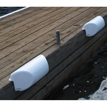 Load image into Gallery viewer, Dock Edge Dolphin Dockside Bumper 7" x 16" Straight - White [DE1060WF]
