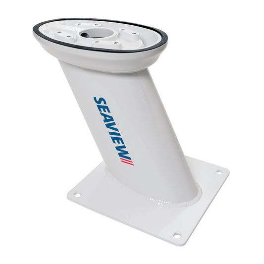 Seaview 12" Modular Mount AFT Raked 10 x 10 Base Plate - f/Large Sat Domes - 18" Top Plate Required [PMA-1210-M2]