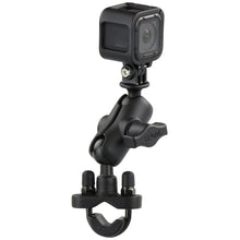 Load image into Gallery viewer, RAM Mount GoPro Hero Short Arm Handlebar Rail Mount [RAM-B-149Z-A-GOP1U]
