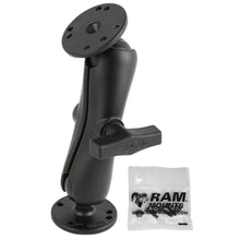 Load image into Gallery viewer, RAM Mount 1.5" Double Ball Mount with Hardware for Garmin Striker + More [RAM-101-G4]
