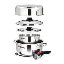 Load image into Gallery viewer, Magma 7 Piece Induction Cookware Set - Stainless Steel [A10-362-IND]
