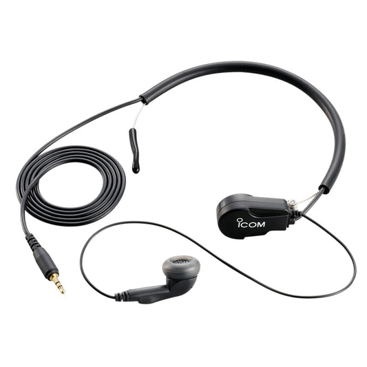 Icom Earphone w/Throat Mic Headset f/IC-M72, IC-M88  IC-GM1600 [HS97]