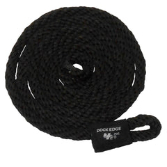 Dock Edge Fender Line - 3/8" x 5' - Black - 2-Pack [DE91566F]