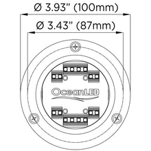 Load image into Gallery viewer, OceanLED Sport S3116S Underwater LED Light - Midnight Blue [012101B]
