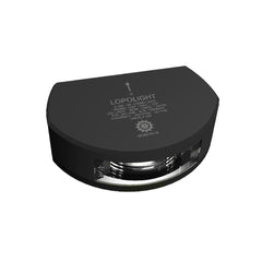 Lopolight Series 301-006 - Stern Light - 2NM - Vertical Mount - White - Black Housing  [301-006-B]