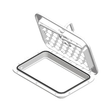 Load image into Gallery viewer, Sea-Dog Triple Lock Rectangular Marine Hatch - 10" x 14" - White [336520-3]
