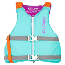 Load image into Gallery viewer, Onyx Youth Universal Paddle Vest - Aqua [121900-505-002-21]
