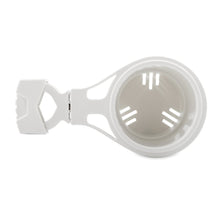 Load image into Gallery viewer, Camco Clamp-On Rail Mounted Cup Holder - Small for Up to 1-1/4" Rail - White [53086]

