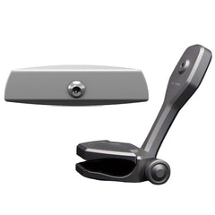 PTM Watersports Mirror/Bracket Kit w/VR-140 Elite Mirror  ZXR-320 (Titanium Grey) [P12848-1320TEBGR]
