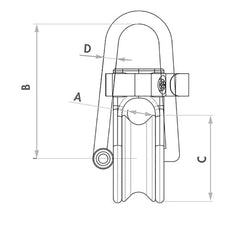 Wichard Soft Snatch Block - 10mm Rope Size [36010W]