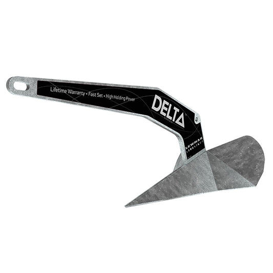 Lewmar Delta Anchor - Galvanized - 35lb  [0057416]
