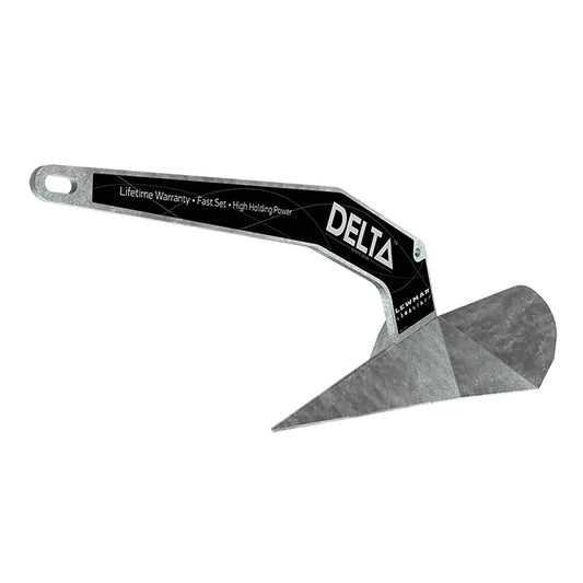 Lewmar Delta Anchor - Galvanized - 22lb  [0057410]