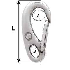 Wichard Snap Hook - Length 3-15/16" [2482W]