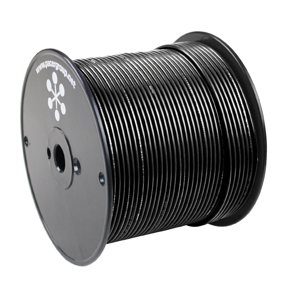 Pacer Black 14 AWG Primary Wire - 500  [WUL14BK-500]