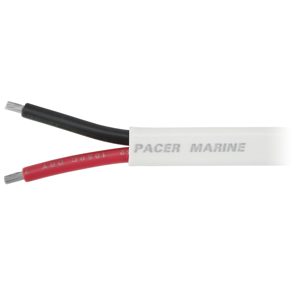 Pacer 18/2 AWG Duplex Cable - Flat Cable - Red/Black - 500' [W18/2DC-500]