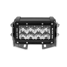 Load image into Gallery viewer, Black Oak Pro Series 3.0 Double Row 4" LED Light Bar - Flood Optics - Black Housing [4F-D5OS]
