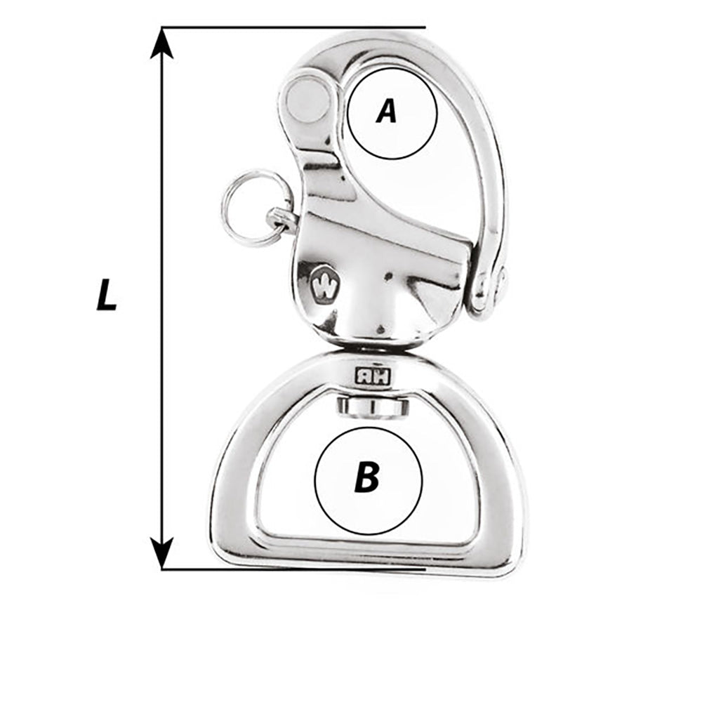 Wichard Webbing Snap Shackle - 3-1/8" [2374W]