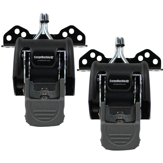 CargoBuckle Universal Ladder Rack Tie-Down System - 2" Retractable Tie-Down - 1 Pair [F153180]