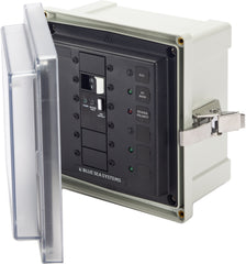 Blue Sea Panel Enclosure 120v AC 50A ELCI Main Surface Mount System