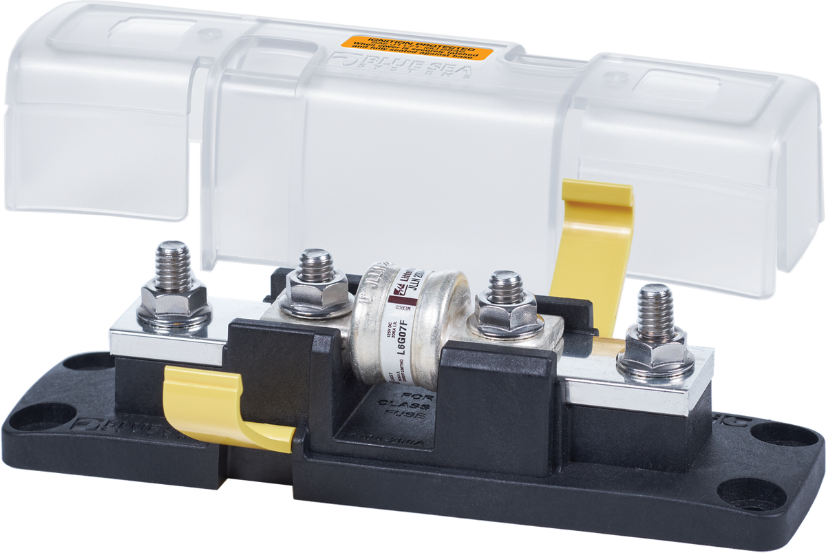 Blue Sea 5007100 Class T Fuse Block with Insulating Cover 110 to 200 Amp