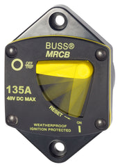 Blue Sea 187-Series 135 Amp Circuit Breaker Panel Mount