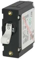 Blue Sea 7218 Circuit Breaker AA1Toggle 25A  with White Toggle