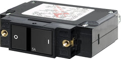 Blue Sea C-Series Flat Rocker Circuit Breaker Single Pole 5A