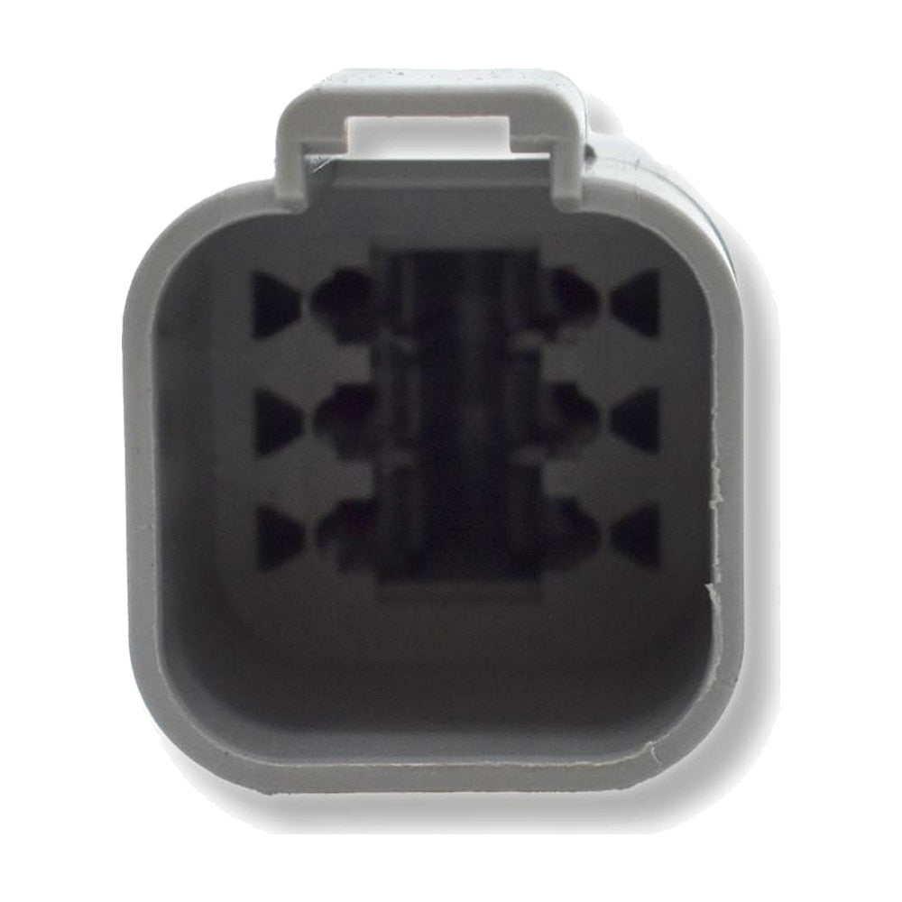 Bluewater 6 Position DT Male Connector with Wedge Lock, Deutsch Compatible