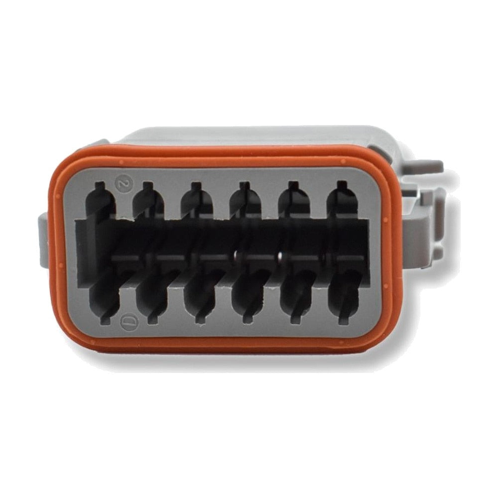 Bluewater 12 Position DT Female Connector with Wedge Lock, Deutsch Compatible