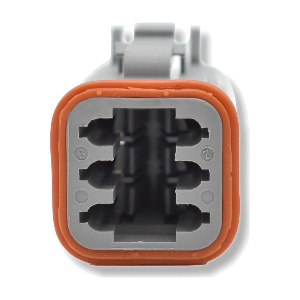 Bluewater 6 Position DT Female Connector with Wedge Lock, Deutsch Compatible