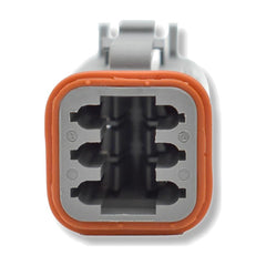 Bluewater 6 Position DT Female Connector with Wedge Lock, Deutsch Compatible