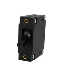 EGIS A Series Black Toggle Panel Mount Circuit Breaker Single Pole AC/DC 5 Amp Retail Pack