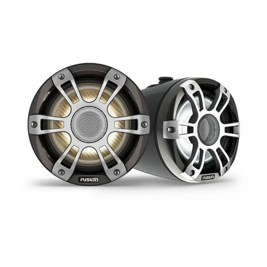 Fusion SG-FLT653SPB 6.5in Tower Speaker Black 3i With CRGBW Lighting