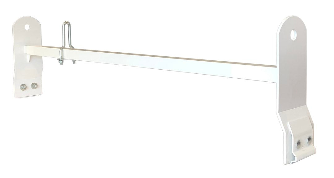 VAN RACK 1 BAR RG MOUNT WHITE