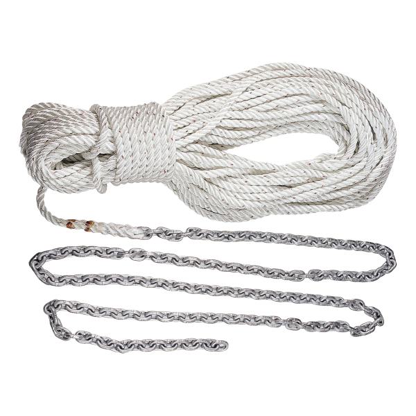 Lewmar 5ft 1/4in G4 Chain W/100ft 1/2in Rope