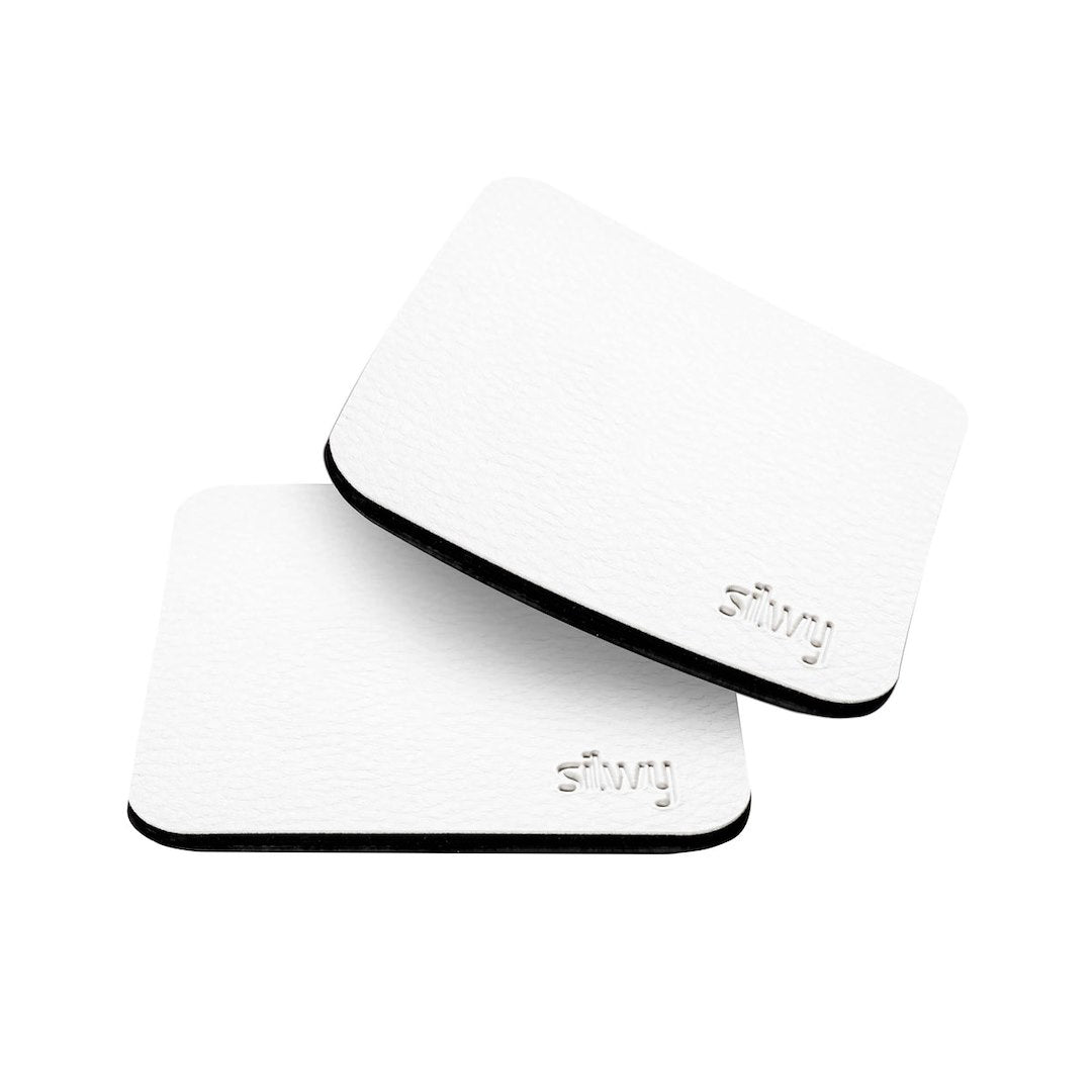 METAL-NANO-GEL-PADS (SQUARE) WHITE