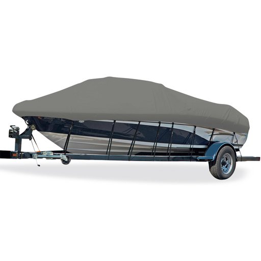 BOAT COVER V-19 I/O  SD-MIST GRAY