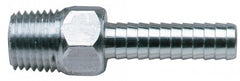3/8 NPT X 3/8' ALUM BRB M THRD