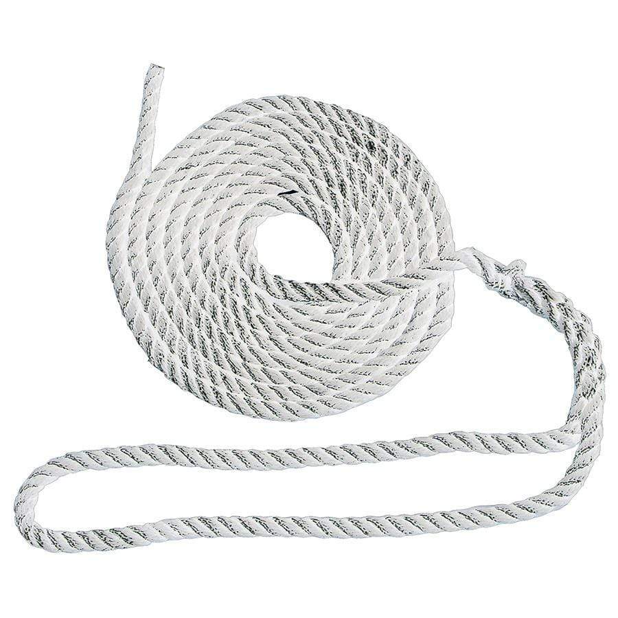 DOCK LINE 3/8' X 15' 3-STRAND NYLON