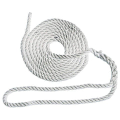 DOCK LINE 3/8' X 15' 3-STRAND NYLON