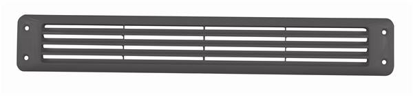VENT-BLACK FLUSH LOUVERED