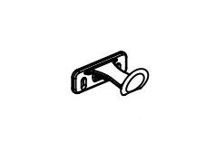 NR627677 LATCH - DOOR - BLACK
