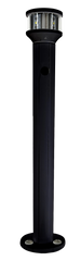 Seaview 24in Black Light Post With LTBLED12 Nav Light
